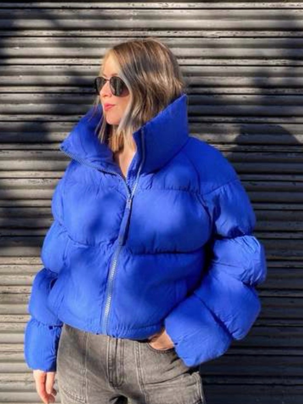 OOF Coat - Electric Blue 🔥 Italian Sizing 44 Medium